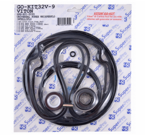 SuperPro GO-KIT32V-9 Viton Whisperflo pump seal rebuild kit