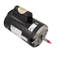 Century B2979 2 HP two speed 230V round flange threaded shaft pool pump motor