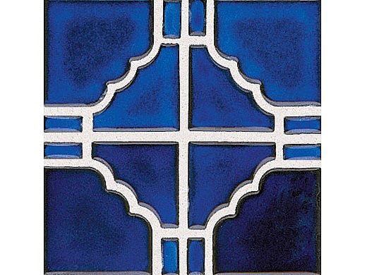 National Pool Tile STB808 Moonbeam Series pool tile in cobalt blue