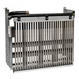 Raypak 019209F burner tray with LP burners, sea level, for heat exchanger models 399 and 406A