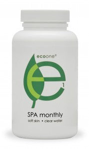 ecoOne Spa Monthly natural spa water treatment, 8 oz bottle