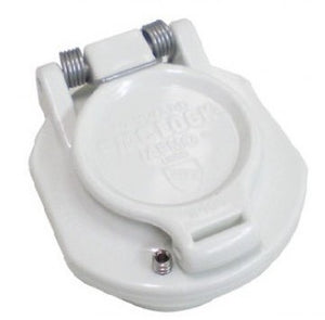 Hayward W400BWHP vacuum lock safety wall fitting in white