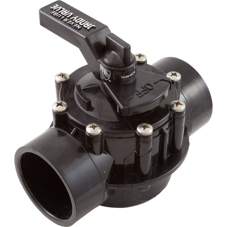 Jandy 4716 Neverlube positive seal two way diverter valve, 2 in. x 2-1/2 in.