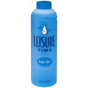 Leisure Time Bright and Clear spa water clarifier, 1 qt bottle