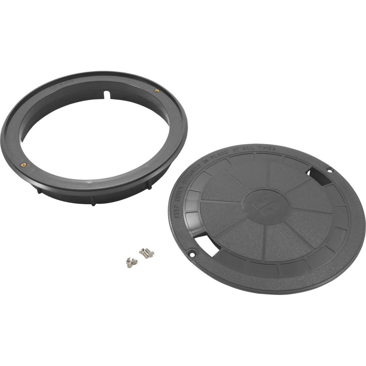 Hayward SPX1070BADGR dark gray skimmer collar and cover assembly