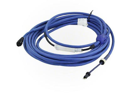 Maytronics 9995861-DIY 60 ft blue 2 wire cable and swivel assembly for Dolphin robotic pool cleaners