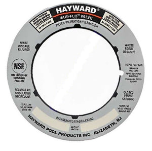 Hayward SPX0710G Vari-Flo valve label plate for 1-1/2 inch valves