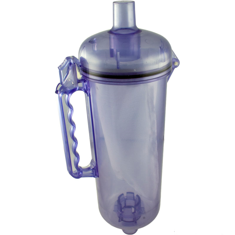 Pentair R211084 clear leaf trap vacuum canister with mesh bag