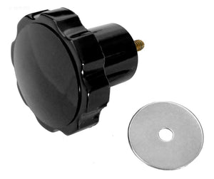 Jacuzzi 42365304R manifold retainer knob with washer for Tri-Clops cartridge filters