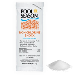 Pool Season non-chlorine shock oxidizer, 1 lb bag