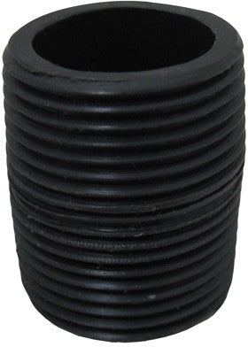 Pentair R270484 one inch close nipple for Rainbow automatic feeders