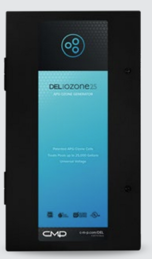 CMP DEL Ozone 25 EC-10 ozone generator for pools up to 25,000 gallons