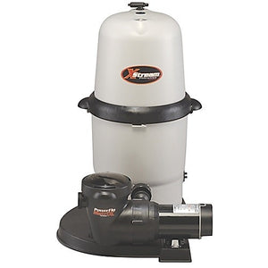 Hayward XStream 150 square foot above ground filter system with 1.5 HP Power-Flo Matrix pump