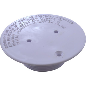 Sta-Rite 08417-0005 white adjustable floor inlet cover plate
