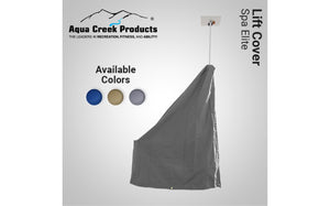 Aqua Creek F-720SSC-G gray solar charger lift cover for Revolution and Titan 600 pool lifts
