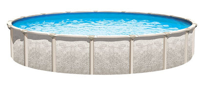 Trendium Magnus 33 ft round, 54 in. deep above ground pool with resin coated steel wall