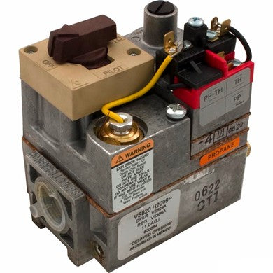 Raypak 003899F propane gas combination valve, 1/2 inch, for millivolt pool heaters