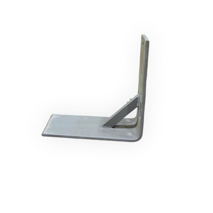 Coverstar A0303 walk-on HD steel lid bracket, 14 in, coated with 1/2 in threaded hole