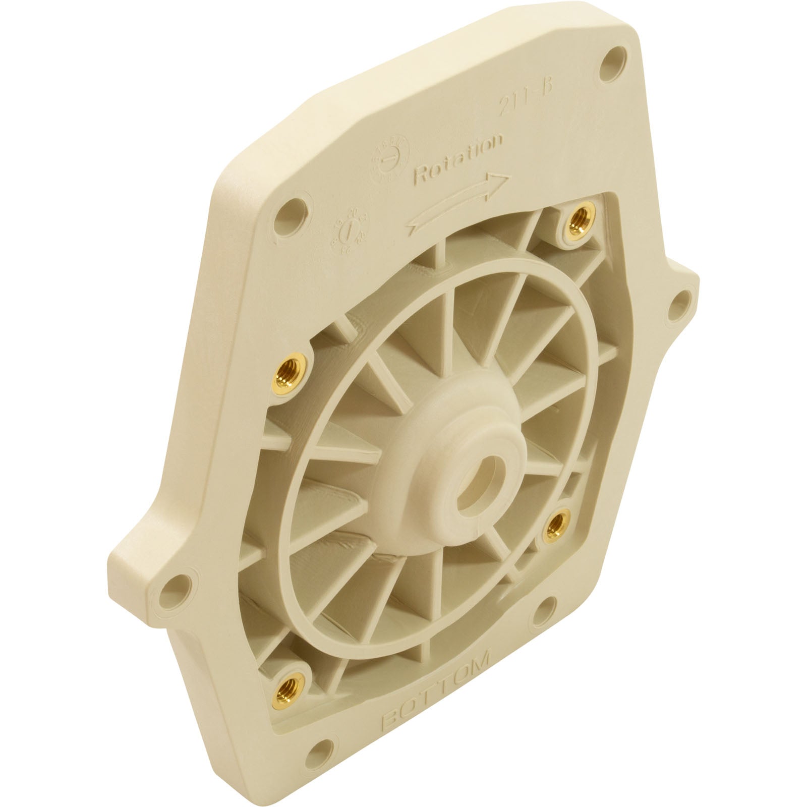 Pentair 074564Z WhisperFlo almond seal plate