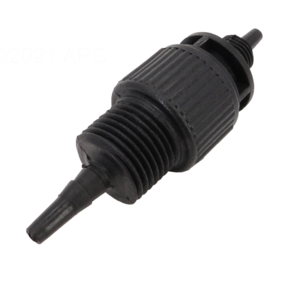 Pentair 521508 black suction fitting for IntellipH chemical containers