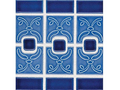 NPT LC-4141 Luciana Collection Electric Blue porcelain pool tile sheet