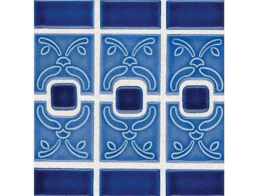 NPT LC-4141 Luciana Collection Electric Blue porcelain pool tile sheet