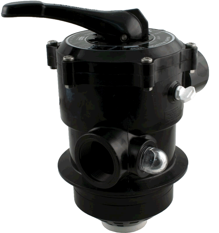 Praher TM-12-CFC ABS clamp-down top mount multiport valve for Pentair Triton filters
