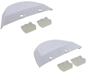 Hayward AXV414604WHP wing and shoe maintenance kit in white for Navigator and Pool Vac