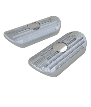 Perma-Cast TN-LD Technode zinc ladder anode for a 1.9 in. ladder rail