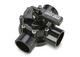Jandy 4715 Neverlube 3-port diverter valve, 1-1/2 in. x 2 in., top view