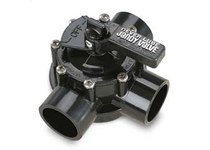 Jandy 4715 Neverlube 3-port diverter valve, 1-1/2 in. x 2 in., top view