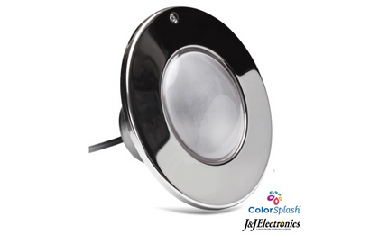 J&J Electronics 23052 ColorSplash XG-W RGB and white LED pool light