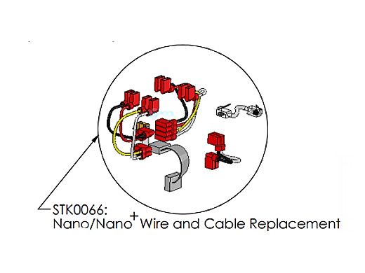 AutoPilot STK0066 wire and cable replacement kit for Nano and Nano Plus Cubby