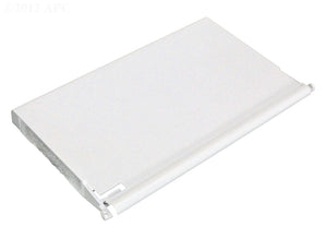 Pentair 516252Z Bermuda skimmer weir door in white, 8-1/2 in. wide