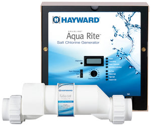 Hayward W3AQR15 AquaRite complete salt chlorination system, control box and cell