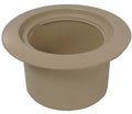 Waterway 519-6719-BEI tan flange for a volleyball or umbrella pole holder, product photo