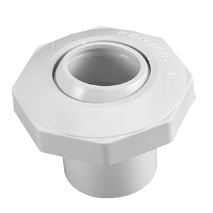 Pentair 542402 white long body return fitting for gunite and concrete pools