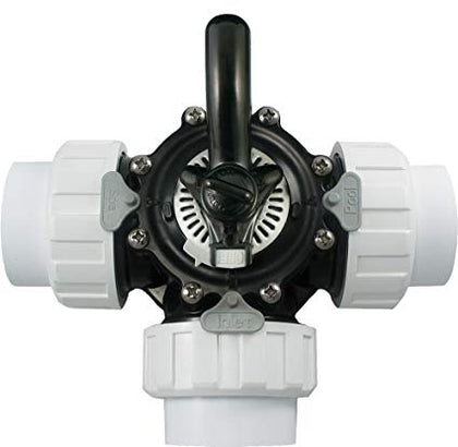 CMP 25923-204-000 HydroSeal 3-way CPVC diverter valve, 2 inch, with unions