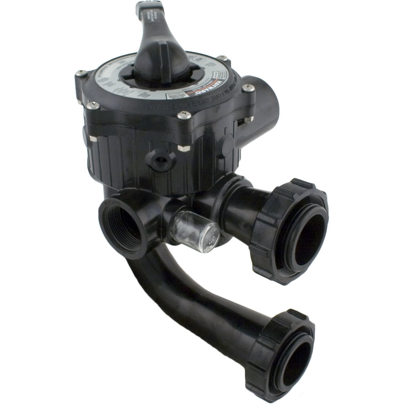 Hayward SP0710X62 Vari-Flo 1.5 in. side mount multiport valve for Pro Series sand filters
