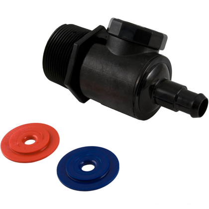 Polaris 9-100-9005 universal wall fitting connector assembly in black for Polaris 380 and 280 cleaners