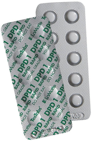 LaMotte 6999A-M DPD #1 tabs, 100 strips of 10 tablets
