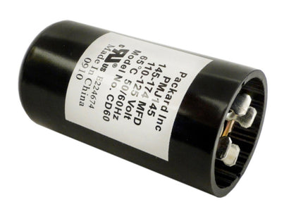 U.S. Seal BC-145 145 to 175 MFD 125V start capacitor, 1-7/16 in by 2-3/4 in