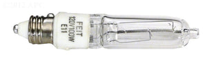 SuperPro JD100MC/120 100 watt 120 volt T4 E11 threaded screw-in halogen bulb