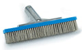Poolmaster DLX 10 inch aluminum algae brush with stainless steel bristles