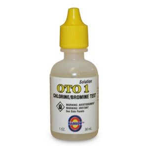 Pentair R161025 OTO Solution 1 chlorine and bromine test reagent, 1 oz bottle