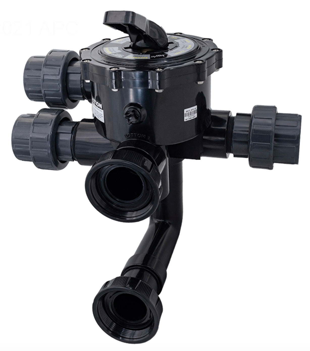 Jandy BWVL-MPV-80 2 in. side mount multiport valve with unions
