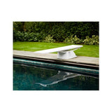 S.R. Smith 69-209-62 salt pool fiberglass jump base with jig in radiant white