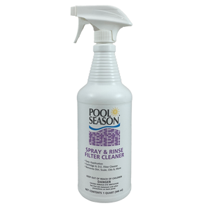Pool Season 47251480 Spray 'N Rinse filter cleaner, 1 quart bottle