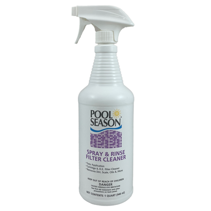 Pool Season 47251480 Spray 'N Rinse filter cleaner, 1 quart bottle