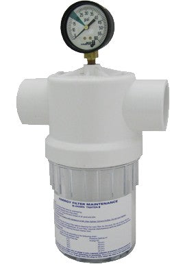Jandy 2888 energy filter with pressure gauge